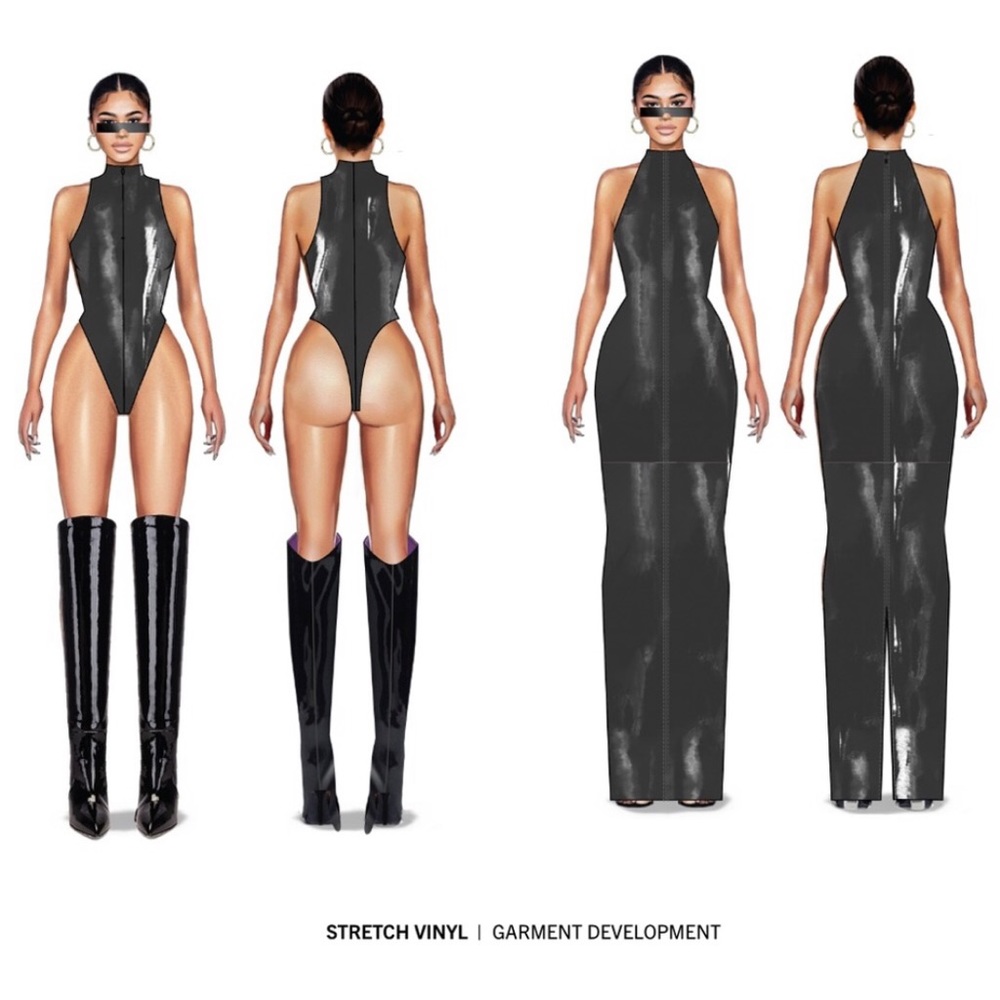 Naked Wardrobe The Vinyl Maxi Dress - Picture 14 of 14